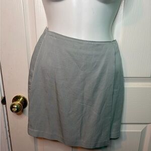 Abercrombie & Fitch Women’s Gray Lyocell A-Line Short Skirt XS